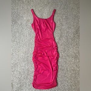 Fashion Nova ruched dress